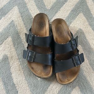 Black Birkenstocks